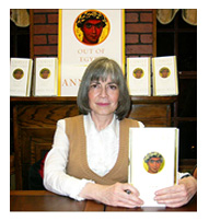 Anne rice signs her latest, Christ the Lord: Out of Egypt